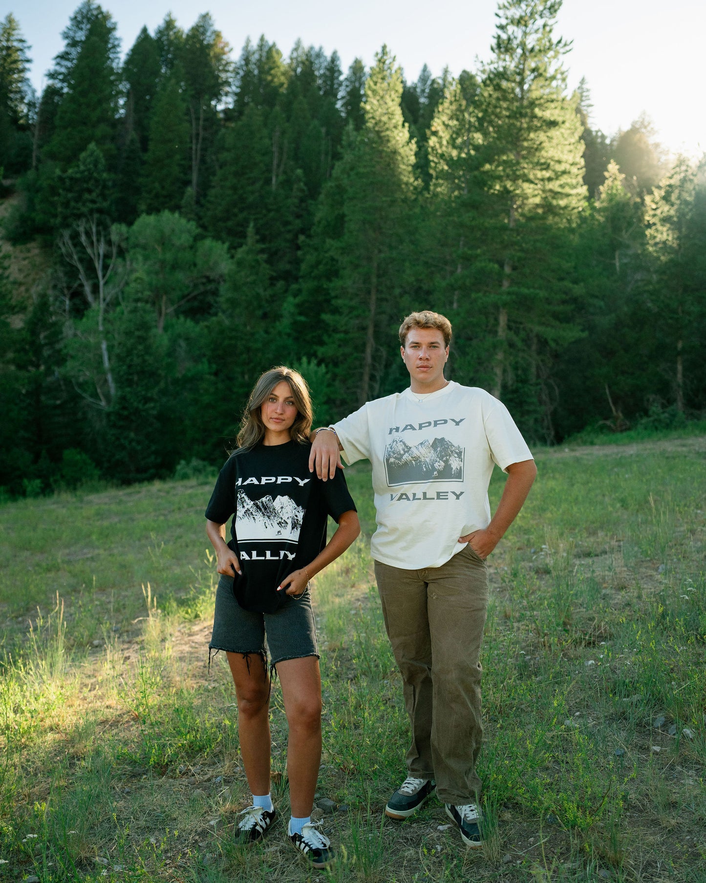 Happy Valley Oversized T-Shirt - BLACK